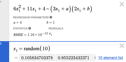 Desmos Regression Worksheet